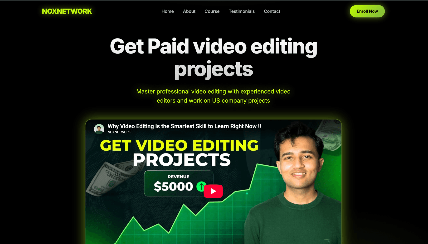 Infrastructure to run an entire editor pipeline